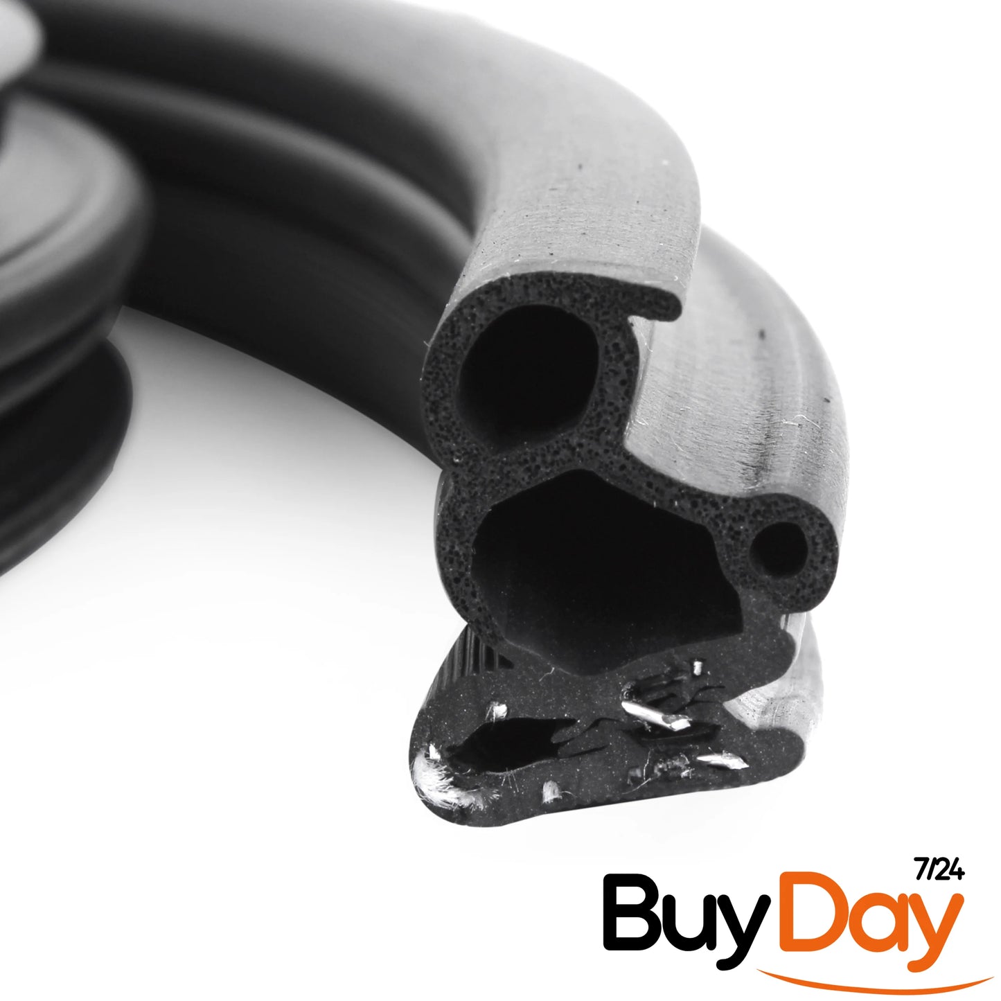 Front Door Weatherstrip Rubber Seal R/L Compatible with Sprinter MK1 VW LT MK2 (1996-2006)