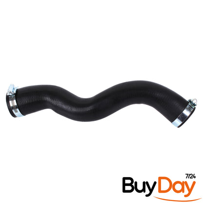 Intercooler Turbo Hose Pipe with 2 Clamps, Boost Pipe, Compatible with 1.6L CDTi 4x4 & FWD Engines, Fits Mokka J13 & Trax Models 2015-Onwards, 1302287, 95194143