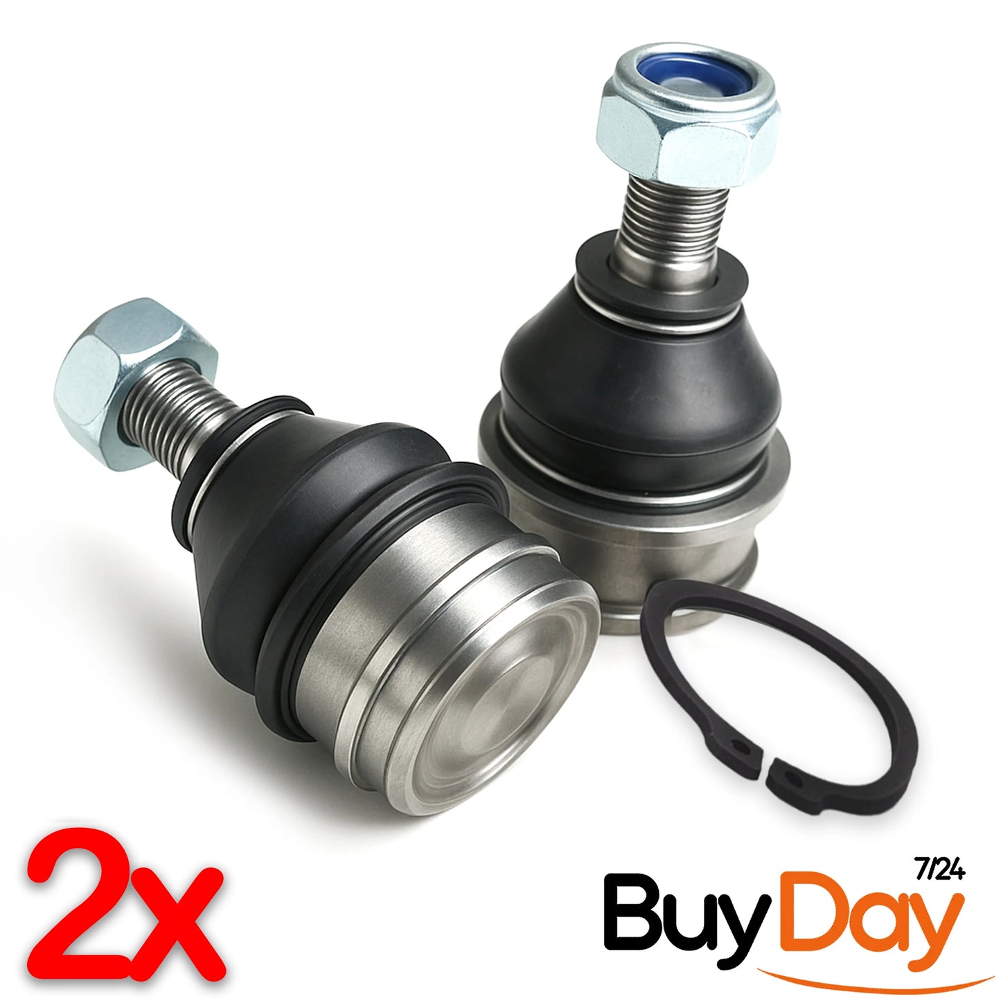 2 Piece Set Front Lower Wishbone Ball Joint Kit (Left & Right Pair), Suspension Parts, Compatible with Transit MK6 MK7 (2000-2014) & Transit Connect (2002-2013), 1451914