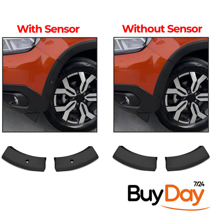 16 Piece Full Body Kit, Wheel Arch Trims & Side Door Cladding, ABS Off-Road Look, Car Accessories, Compatible with Duster MK2 Models 2018-2023