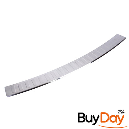 clickmax Rear Bumper Protector Sill Cover, Stainless Steel Boot Scuff Guard, Car Accessories for Alhambra & Sharan MPV Models 2010-2022, Tailgate Scratch Guard