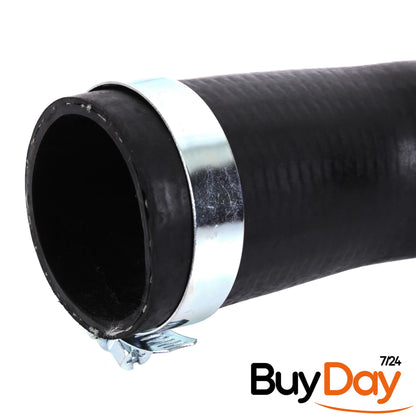 Intercooler Turbo Hose Pipe with 2 Clamps, Boost Pipe, Compatible with 1.6L CDTi 4x4 & FWD Engines, Fits Mokka J13 & Trax Models 2015-Onwards, 1302287, 95194143