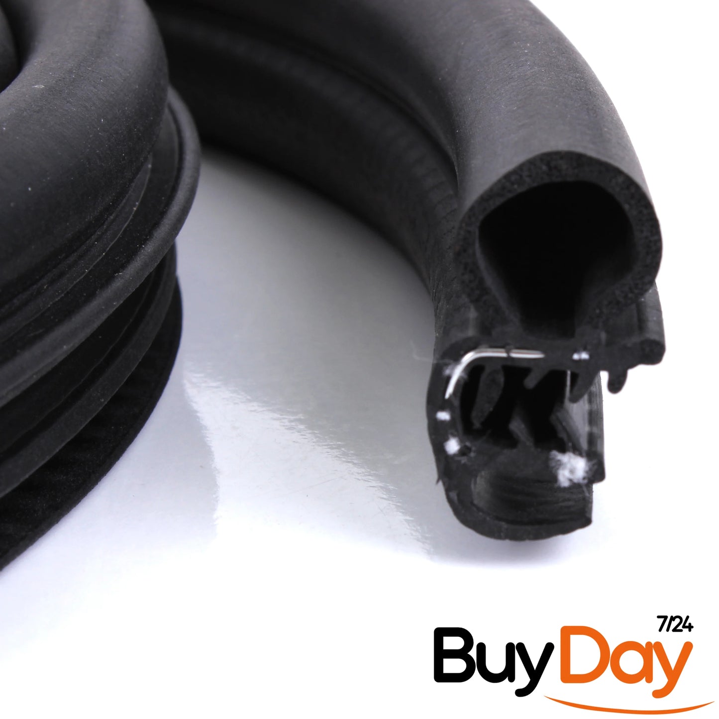 Sliding Side Door Body Rubber Seal, Body Mounted Weatherstrip, Stops Leaks & Wind Noise, for Campervan Conversion, Fits T5 T5.1 T6 T6.1 Models (03-24), 7E0843791B, 7H0843785G