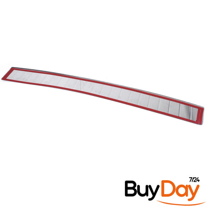 clickmax Rear Bumper Protector Sill Cover, Brushed Matt Stainless Steel Scuff Guard, Car Accessories for Passat B8 Variant & Alltrack (Estate) Models 2014-Onwards